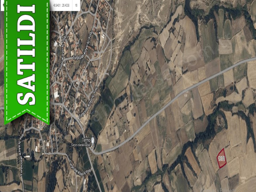 Edirne İpsala Turpçular Köyü Satılık Arsa , 249 m2 Hisseli