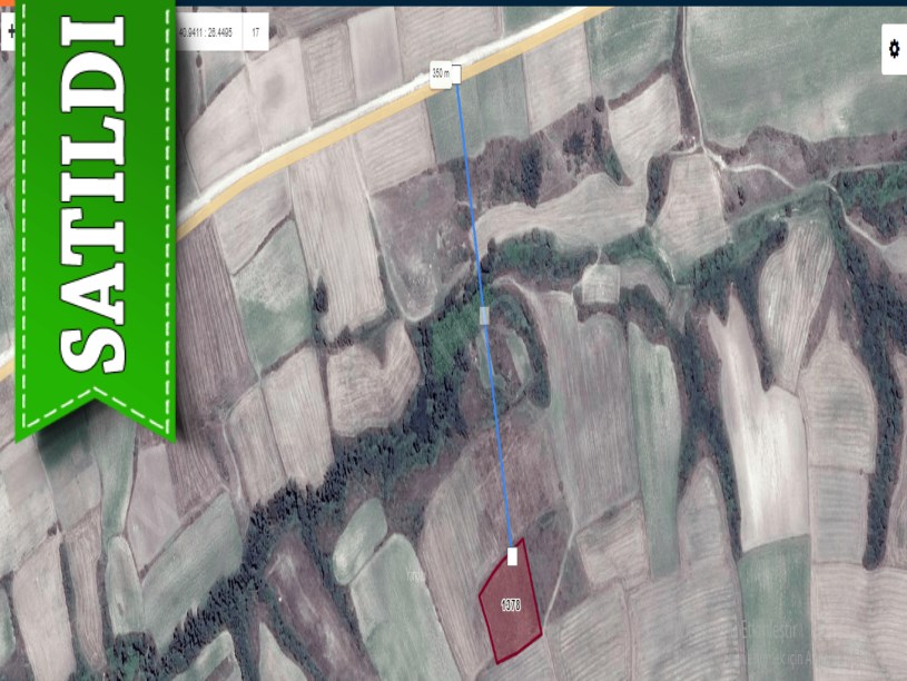 Edirne İpsala Turpçular Köyü Satılık Arsa , 249 m2 Hisseli