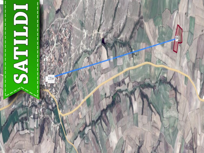 Edirne İpsala Turpçular Köyü Satılık Arsa , 700 M2 Yolu Var Hisseli 