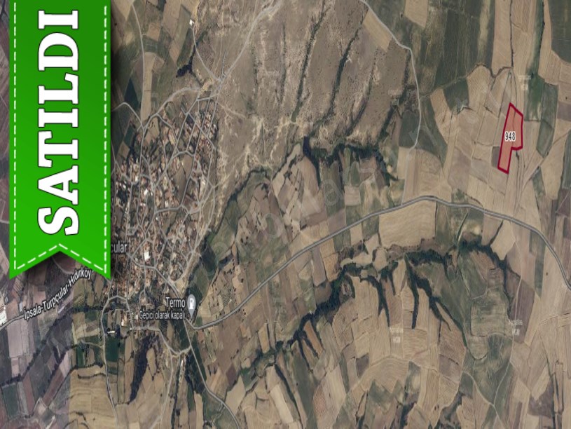 Edirne İpsala Turpçular Köyü Satılık Arsa , 700 M2 Yolu Var Hisseli 