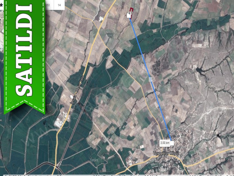 Edirne İpsala Turpçular Köyü Satılık Arsa , 415 M2 Yolu Var