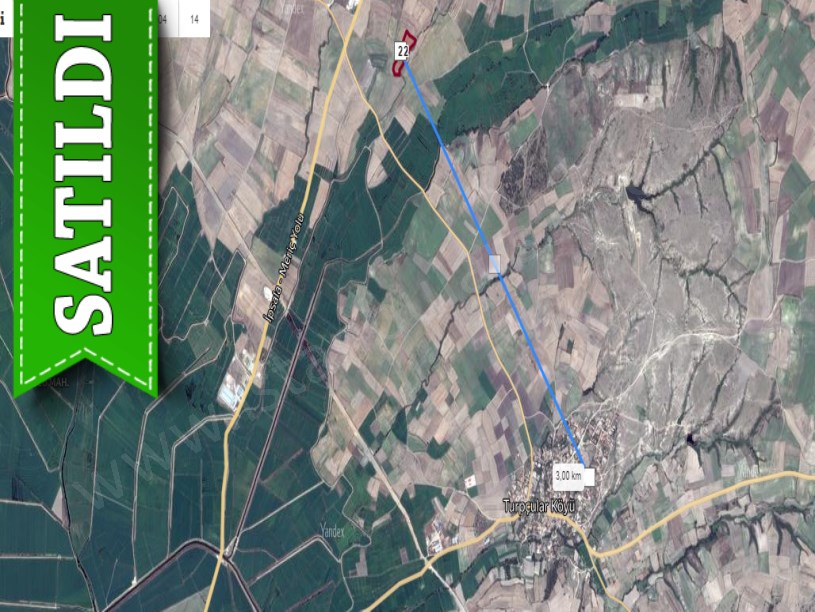 Edirne İpsala Turpçular Köyü Satılık Arsa , 520 M2 Hisseli