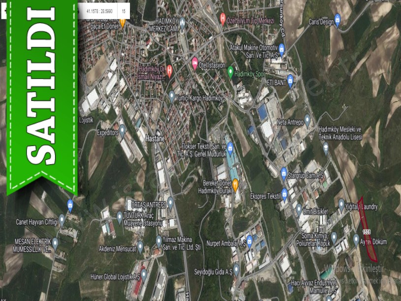 Arnavutköy Sazlıbosnada Satılık Arsa , 210 m2 Çaplı Çevrili Yolu Var