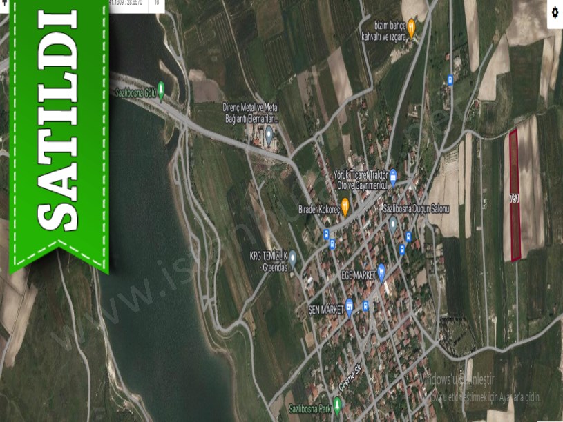 Arnavutköy Sazlıbosnada Satılık Arsa , 680 M2 Yolu Var Evlerin Yakını 