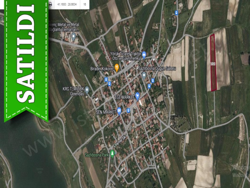 Arnavutköy Sazlıbosnada Satılık Arsa , 680 M2 Yolu Var Evlerin Yakını 
