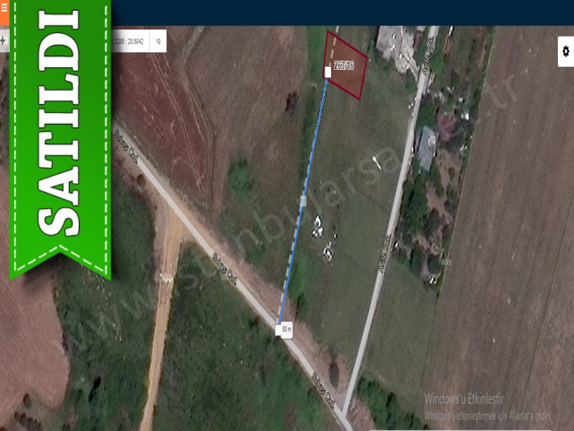 Arnavutköy Karaburunda Satılık Arsa , 278 M2 İmarlı İfrazlı Müstakil