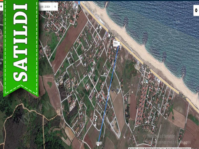 Arnavutköy Karaburunda Satılık Arsa , 278 M2 İmarlı İfrazlı Müstakil