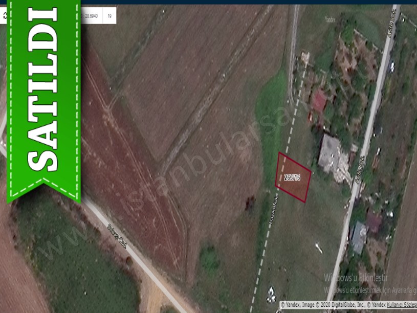 Arnavutköy Karaburunda Satılık Arsa , 278 M2 İmarlı İfrazlı Müstakil