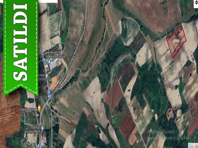 Arnavutköy Dursunköyde Satılık Arsa , 200 m2 Yolu Var Evlerin Yakını 