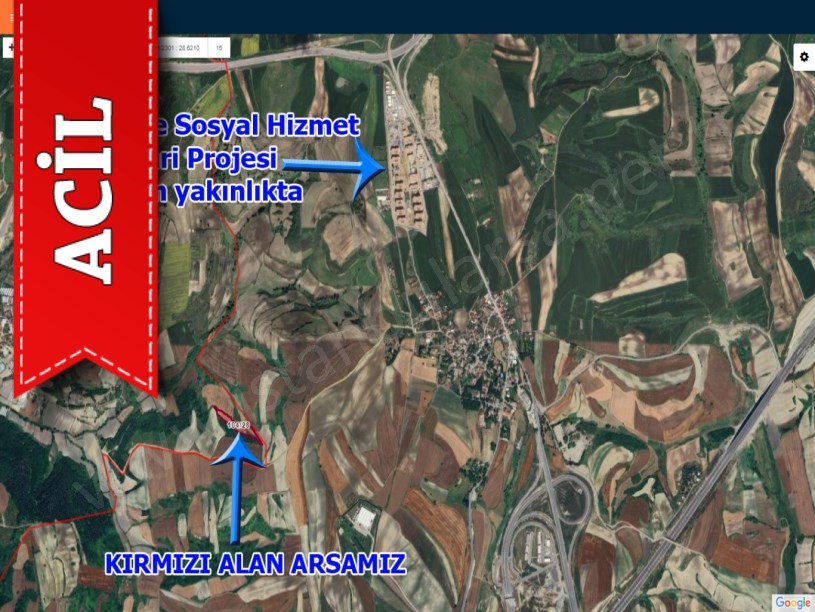 PROJELERİN MERKEZİNE YAKIN ARAZİ