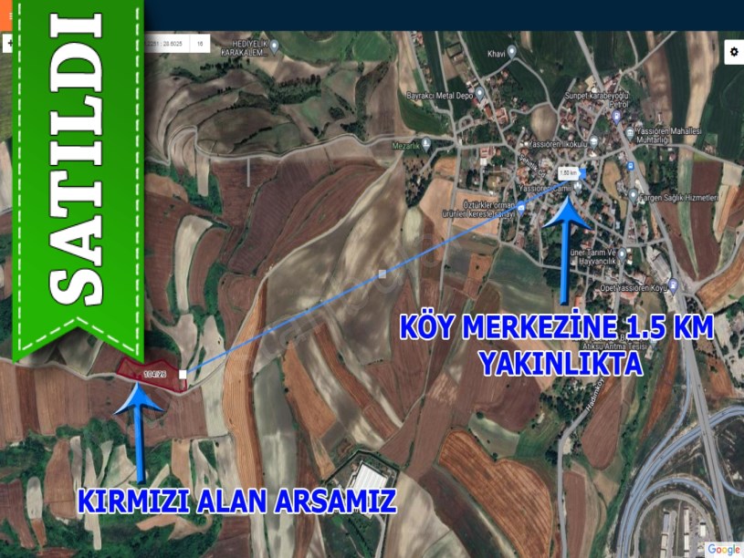 Çatalca da satılık tarla