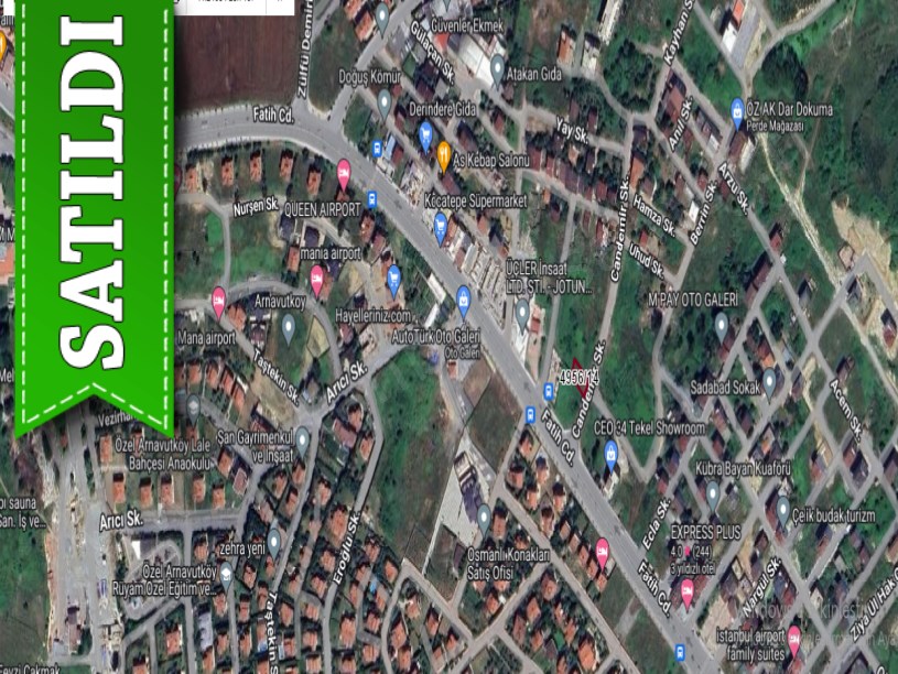 Arnavutköy Taşolukta Satılık Arsa , 254 m2 Müstakil 2 Kat İmarlı