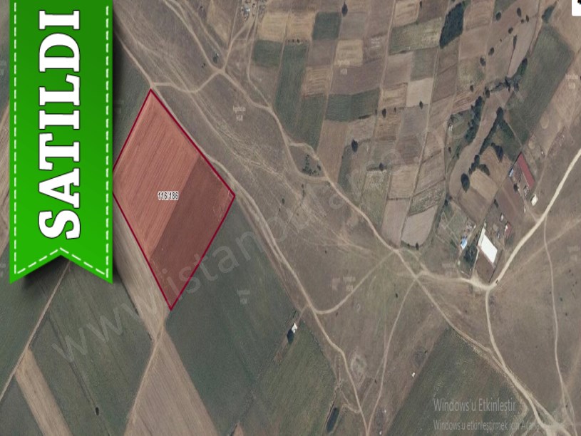 Tekirdağ Saray Yuvalıda Satılık Arsa , 960 M2 Yolu Var Meraya Cephe