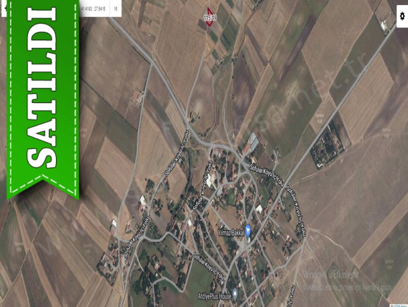 Tekirdağ Saray Sofularda Satılık Arsa , 1, 258 m2 Müstakil Yolu Var