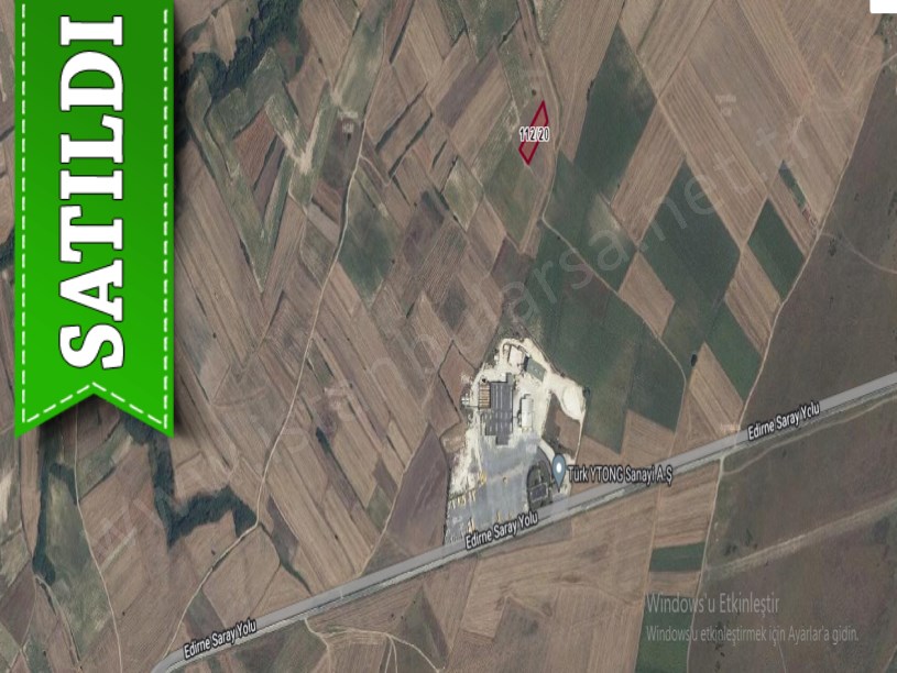 Tekirdağ Saray Kurtderede Satılık Tarla , 1,900 m2 Müstakil 