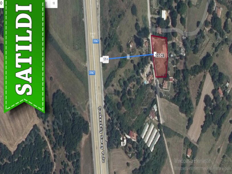Tekirdağ Saray Ayaspaşada Satılık Tarla , 1,700 M2 Bağ Yeri Evlerin Yakını 