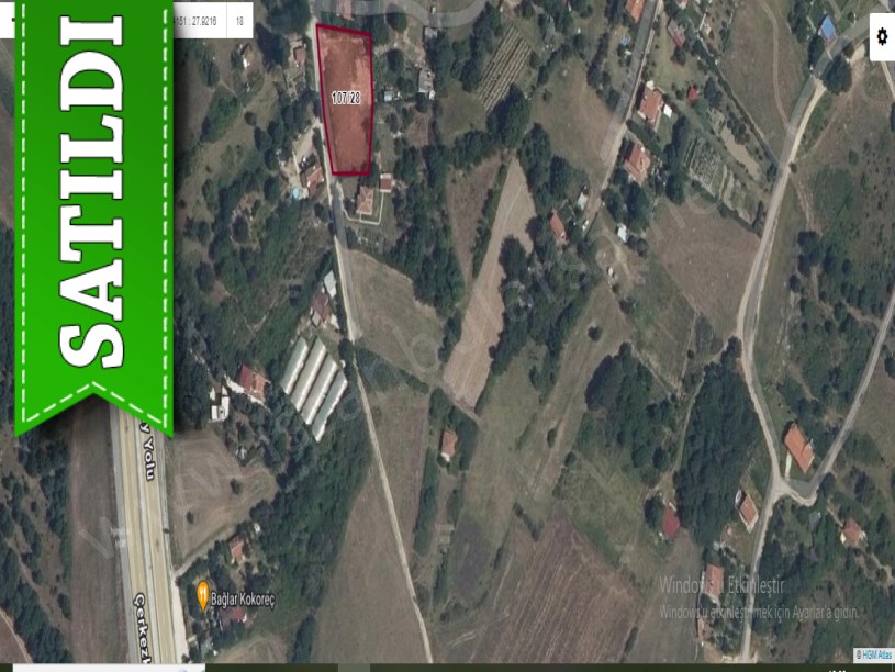 Tekirdağ Saray Ayaspaşada Satılık Tarla , 1,700 M2 Bağ Yeri Evlerin Yakını 