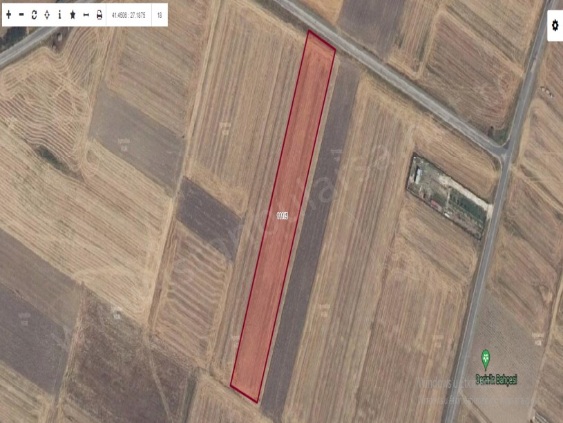 Kırklareli Lüleburgaz Müsellim Köyünde Satılık Tarla , 6,850 m2 Asfalta Cephe Müstakil 