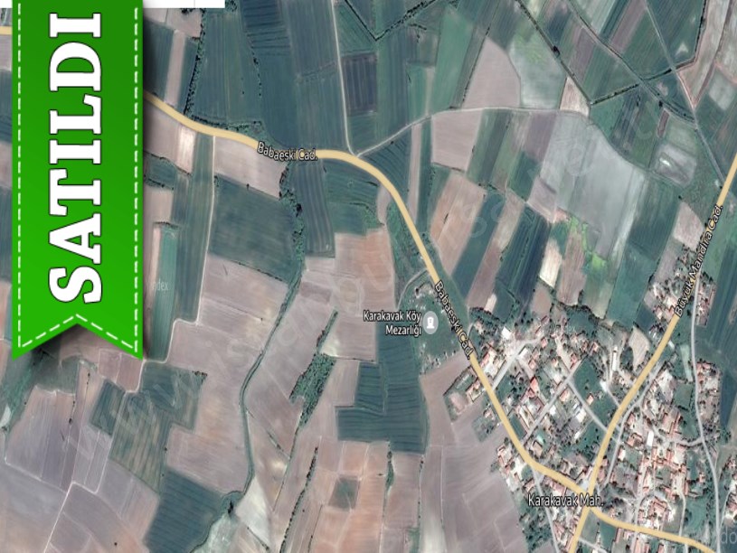 Tekirdağ Hayrabolu Karakavak Mahallesi Satılık Tarla , 6,650 M2 Müstakil Yolu Var 