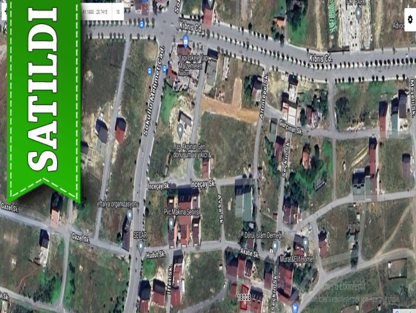 Arnavutköy İslambeyde Satılık Arsa , 138 M2 Müstakil 3 Kat imarlı 