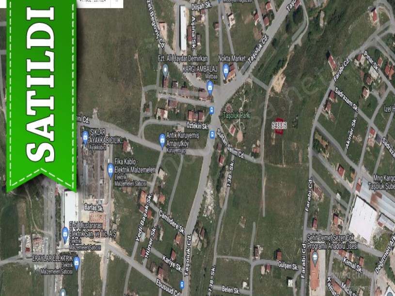 Arnavutköy Taşolukta Satılık Arsa , 330 M2 Caddeye Yakın 3 Kat İmarlı Müstakil 