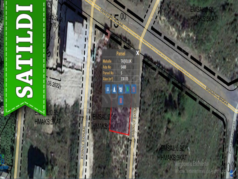 Arnavutköy Taşolukta Satılık Arsa , 330 M2 Caddeye Yakın 3 Kat İmarlı Müstakil 