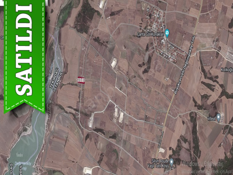 Silivri Balabanda Satılık Arsa , 250 m2 Yeri Belli Göl Manzaralı