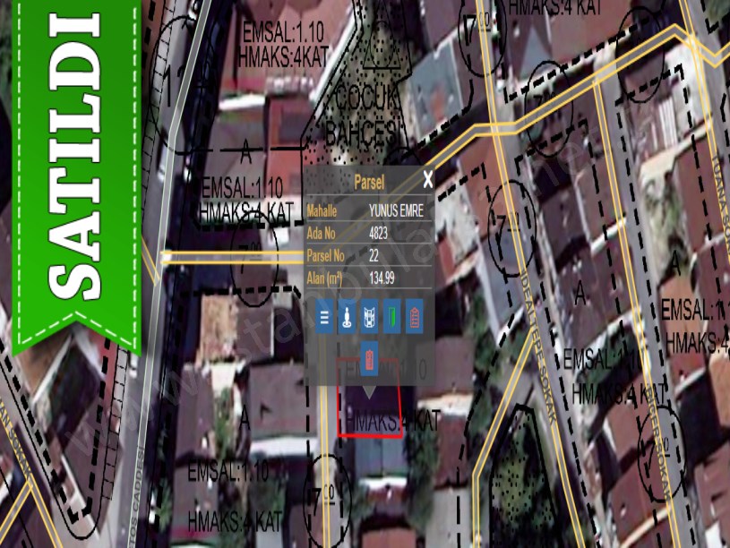 Arnavutköy Boğazköyde Satılık Arsa , 135 m2 4 Kat İmarlı Müstakil