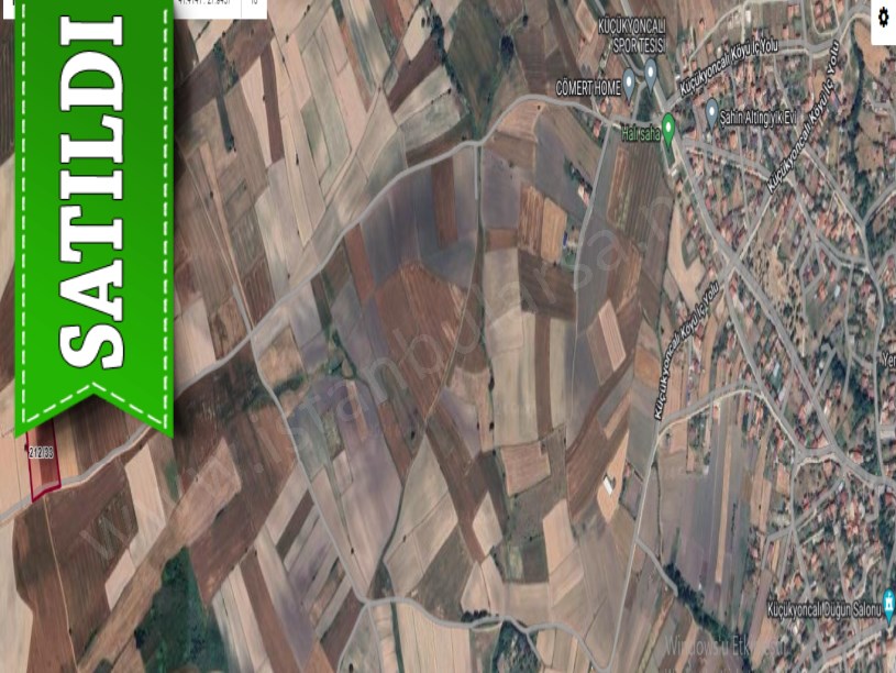 Tekirdağ Saray Küçükyoncalı Mah , Satılık Arsa , 1,486 m2 Çaplı Yola Cephe Yerleşime Yakın