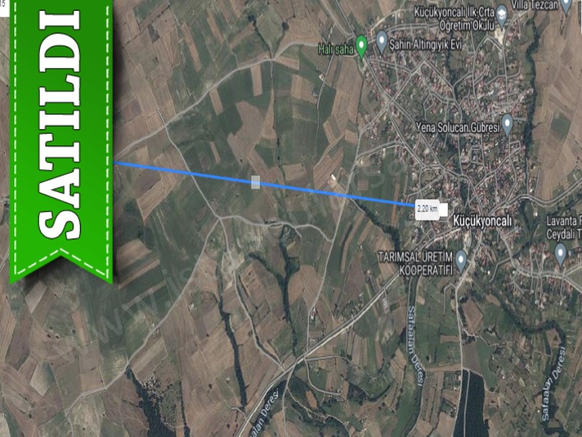 Tekirdağ Saray Küçükyoncalı Mah , Satılık Arsa , 1,486 m2 Çaplı Yola Cephe Yerleşime Yakın