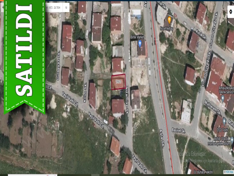 Arnavutköy İslambeyde Satılık Arsa , 180 M2 Caddeye Yakın Müstakil İmarlı