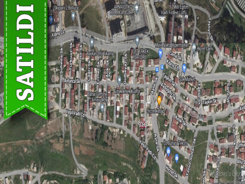 Arnavutköy İslambeyde Satılık Arsa , 180 M2 Caddeye Yakın Müstakil İmarlı