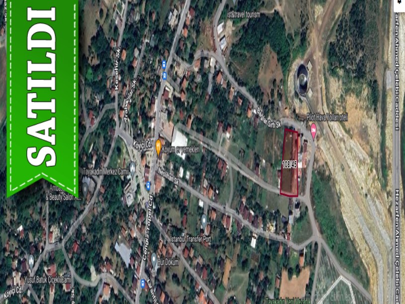 Arnavutköy Tayakadın Satılık Arsa , 1,505 M2 Evlerin Yakını Merkezde 