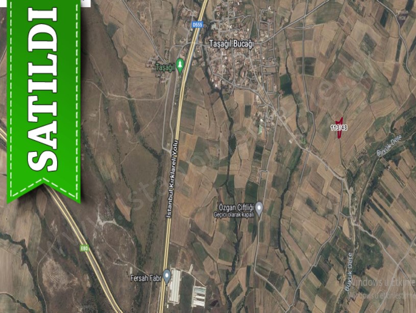 Kırklareli Babaeski Taşağıl Köyünde Satılık Tarla , 2,600 m2 Müstakil 