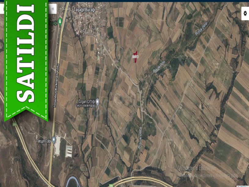 Kırklareli Babaeski Taşağıl Köyünde Satılık Tarla , 2,600 m2 Müstakil 