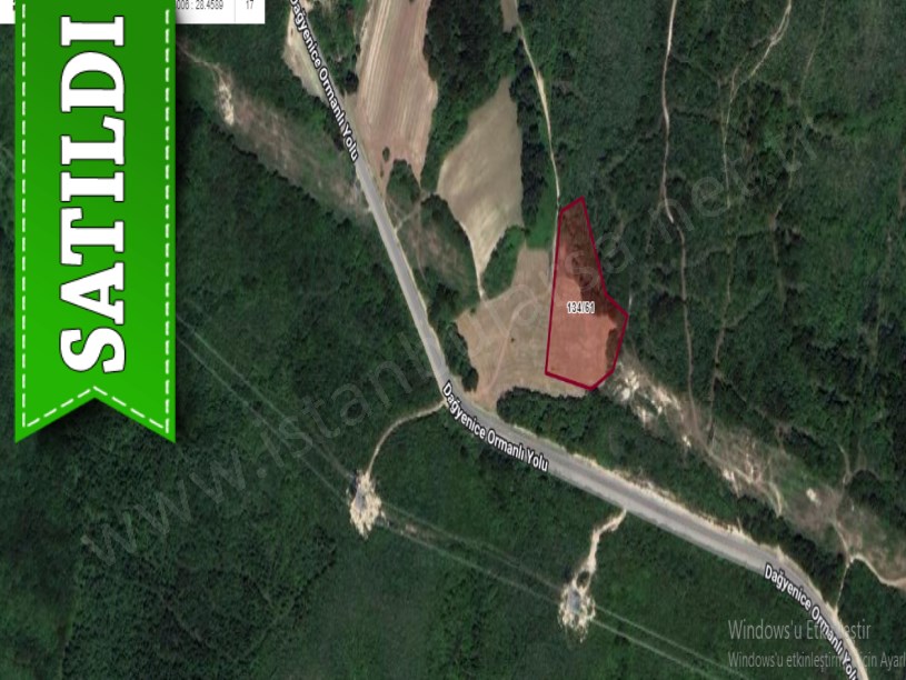Çatalca Örencikte Satılık Arsa , 375 m2 Yolu Var Evlerin Yakını 
