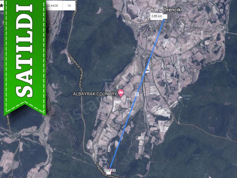 Çatalca Örencikte Satılık Arsa , 375 m2 Yolu Var Evlerin Yakını 