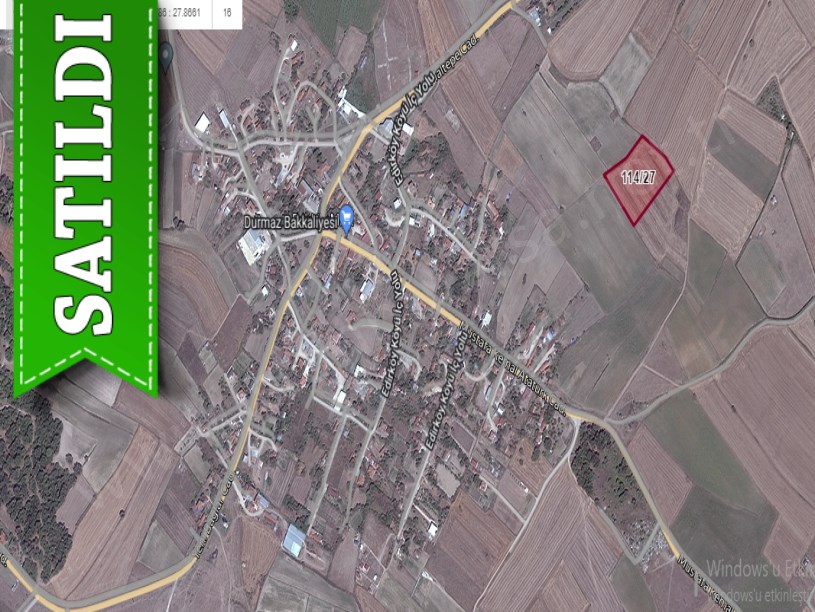 Tekirdağ Saray Edirköyde Satılık Arsa , 300 M2 Mahalleye Yakın Yolu Var