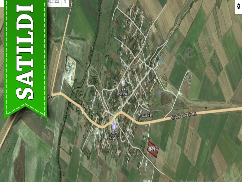 Tekirdağ Saray Yuvalıda Satılık Arsa , 275 M2 Merkezde Evlerin Yakını Yolu Var