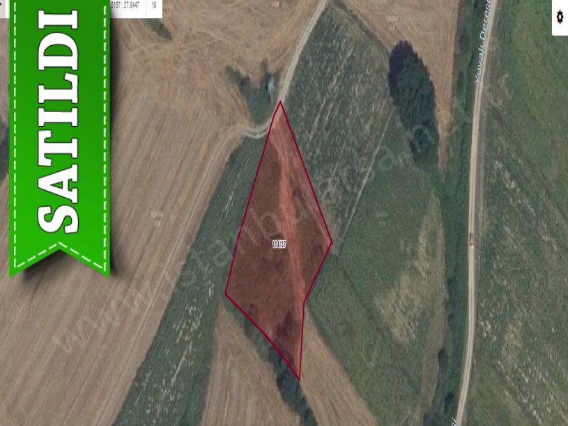 Kırklareli Vize Evrenlide Satılık Arsa , 314 M2 Hisseli