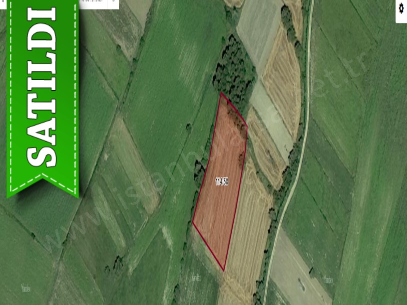 Kırklareli Vize Evrenlide Satılık Arsa , 926 m2 Hisseli 