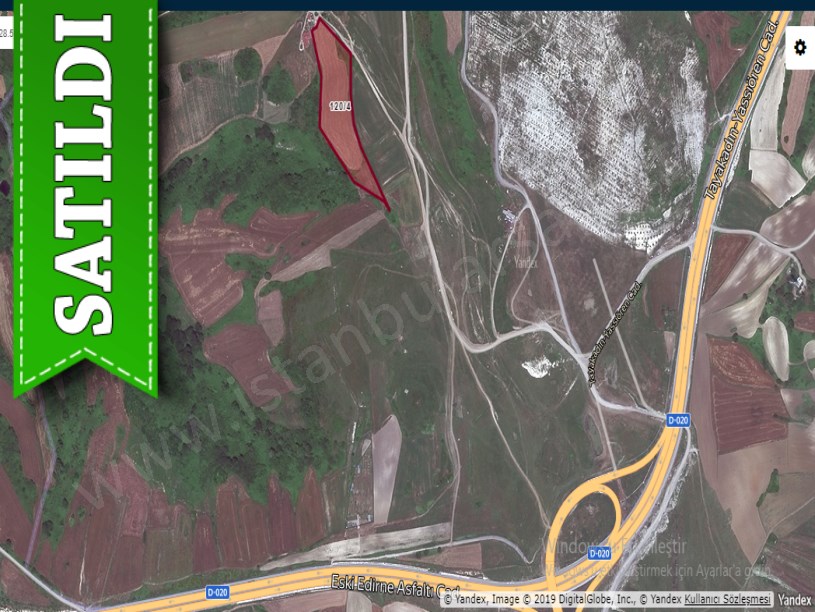 Arnavutköy Yassıörende Satılık Arsa , 229 m2 Yolu Var Hisseli