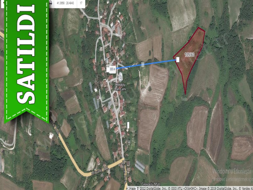 Çatalca Celepköyde Satılık Arsa , 325 m2 Evlerin Yakını 