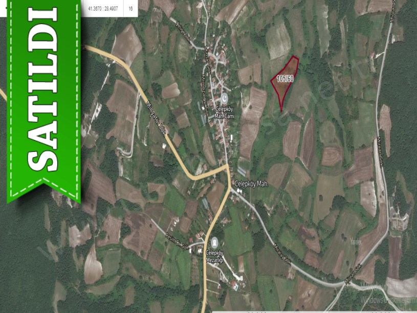 Çatalca Celepköyde Satılık Arsa , 325 m2 Evlerin Yakını 
