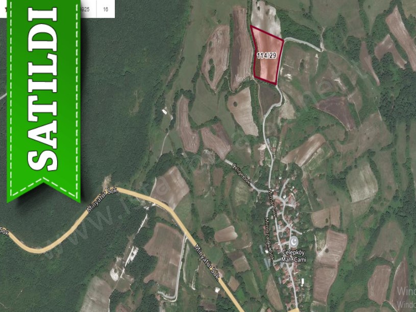 Çatalca Celepköyde Satılık Arsa , 863 M2 Hisseli Yolu Var