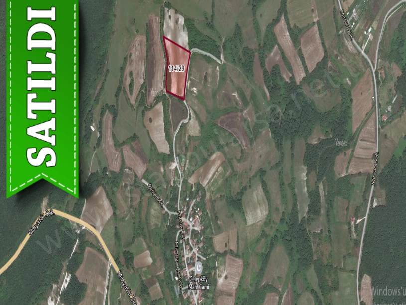 Çatalca Celepköyde Satılık Arsa , 863 M2 Hisseli Yolu Var