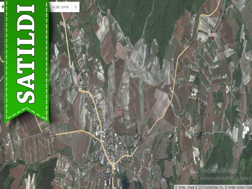 Çatalca Dağyenicede Satılık  Arsa , 434 M2 Yolu Var Evlerin Yakını 