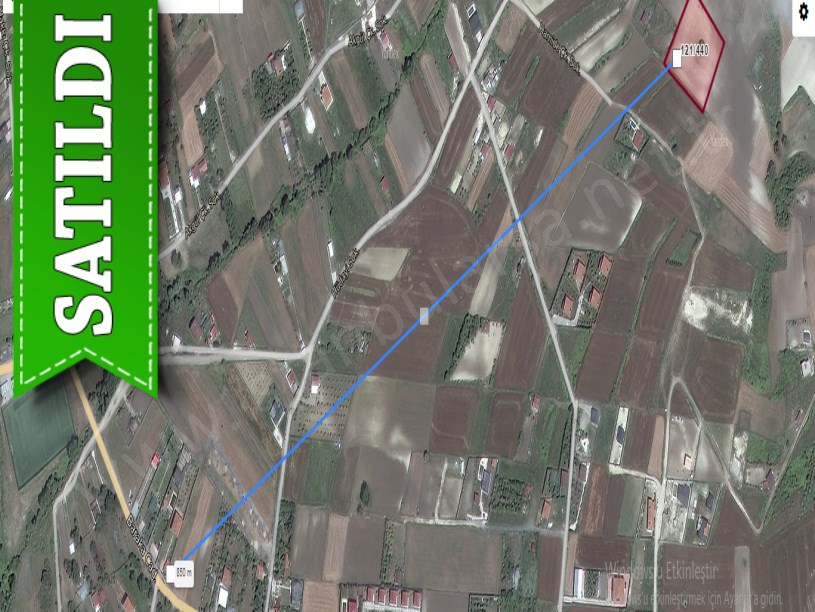 Çatalca Çanakçada Satılık Arsa , 541 M2 Merkezde Evlerin  Yakını 