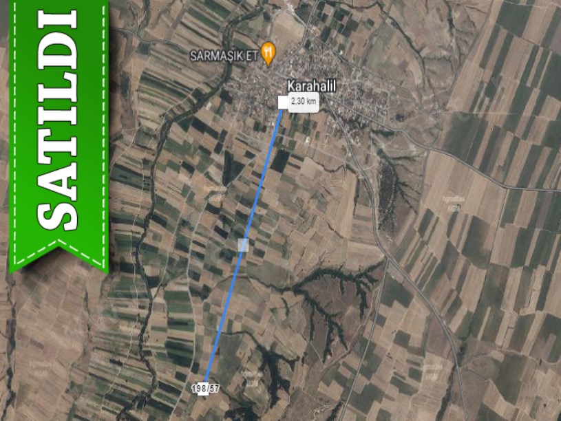 Kırklareli Babaeski Karahalil Köyünde Satılık Arsa , 565 M2 Hisseli 