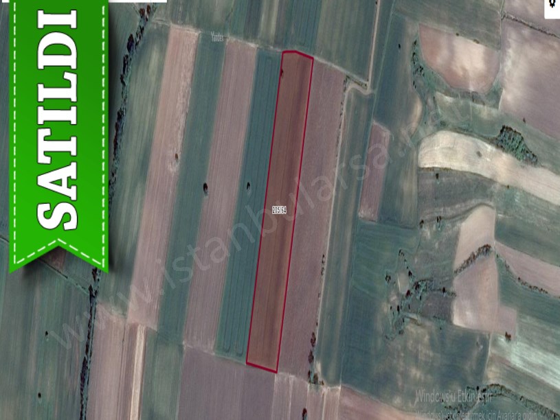 Kırklareli Babaeski Karahalil Köyünde Satılık Arsa , 511 m2 Yolu Var Hisseli